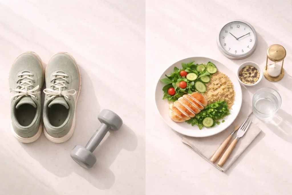 Exercício muda tudo: por que os efeitos do TRF são diferentes em pessoas ativas e sedentárias